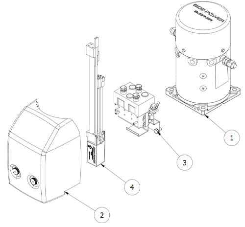 moteur complet pour propulseur SE60
