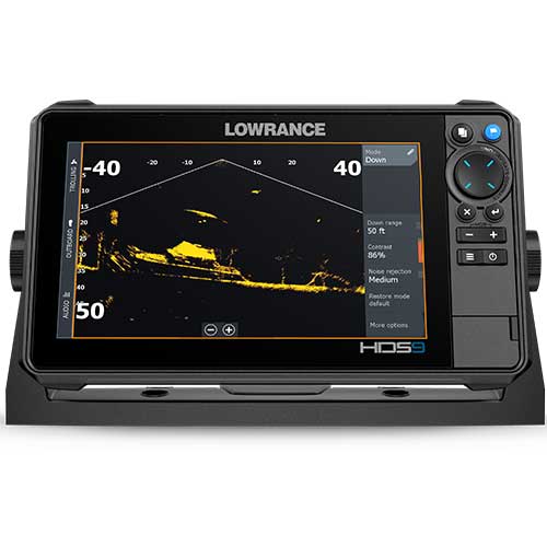 Vue Down de la sonde active target 2 Lowrance