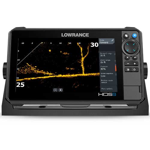 Vue forward de la sonde active target 2 Lowrance