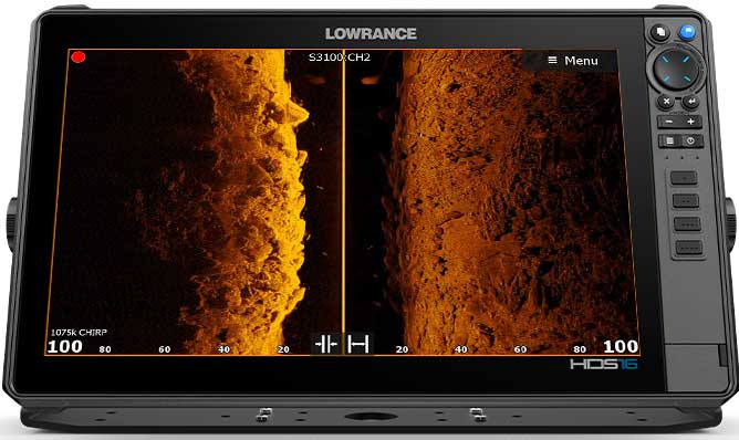 HDS PRO 16 SIDESCAN IMAGING