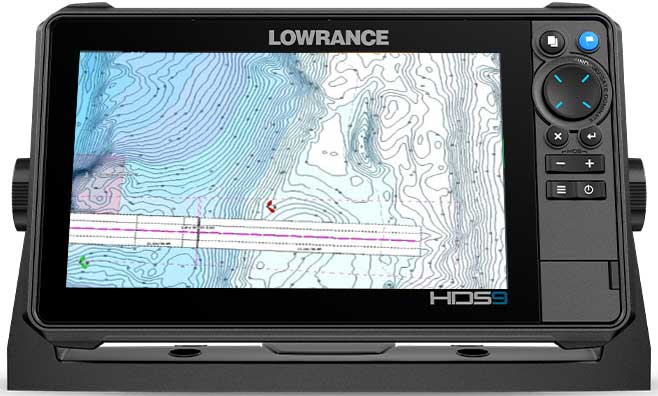 HDS PRO 9 carte et gps