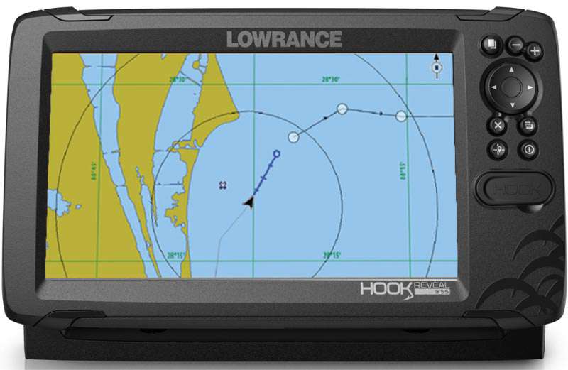 Fonction GPS Hook Reveal 9 HDI