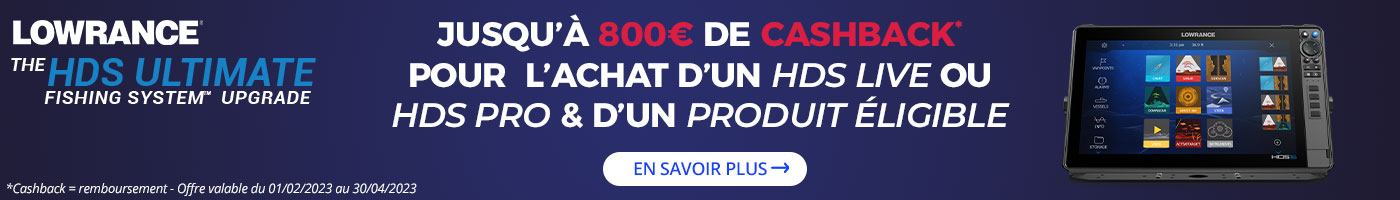 Cashback lowrance 800€