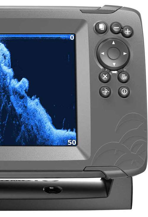 Échosondeur GPS Lowrance Hook2-4x - Capteur Bullet - 152m Profondeur - Écran 4" - Pour Pêche