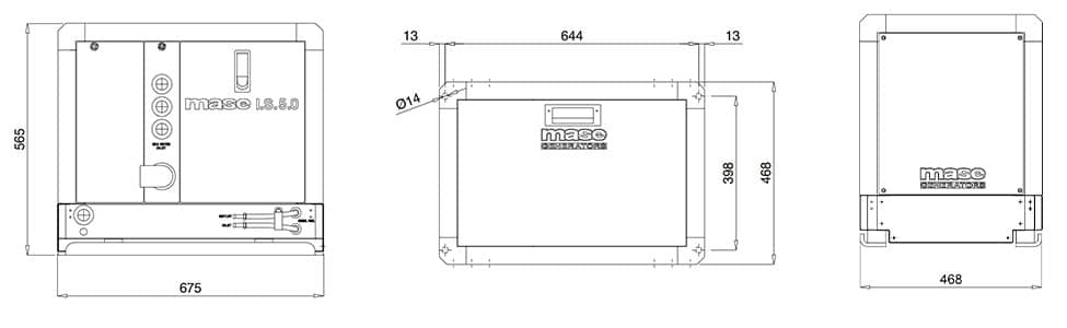 schema groupe electrogene marine mase 5.0