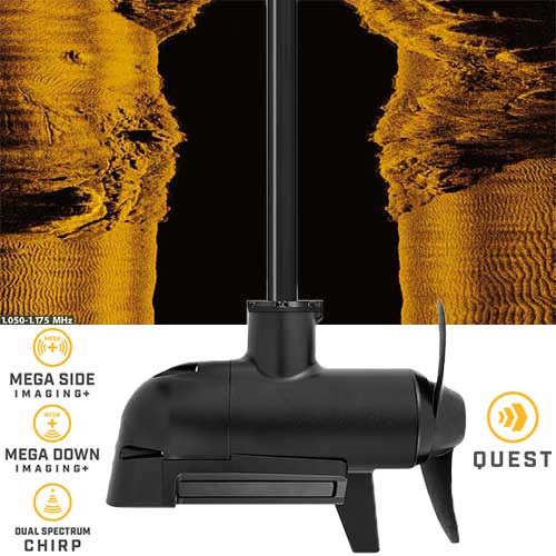 Sonde MSI+ intégrée dans la moteur électrique avant Minn Kota Quest