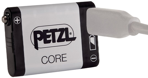 Batterie Rechargeable CORE pour lampe frontale petzl