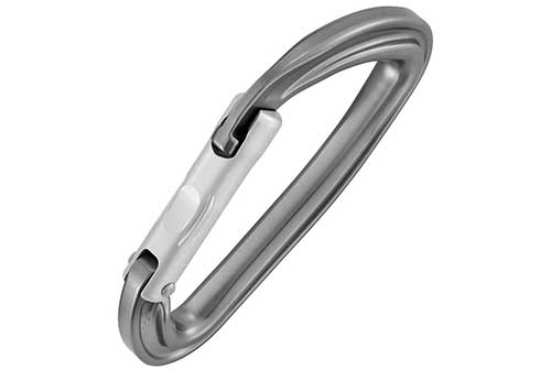 Mousqueton DJINN droit gris Petzl