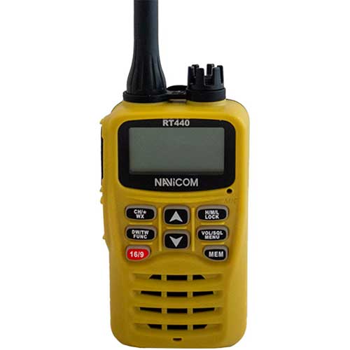 Fonctionnalités de la VHF portbale Navicom RT 440