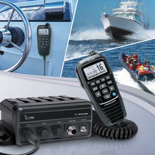 Vhf fixe IC-M410BB fonctionnalité