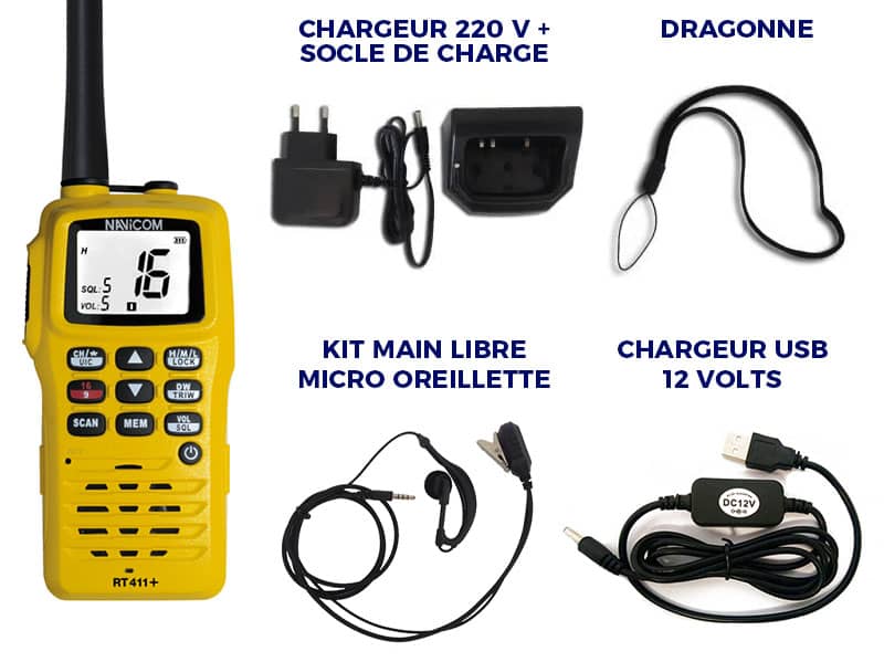 VHF RT411+ PACK