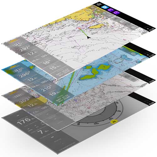 cartographie de l'écran NavXP NKE