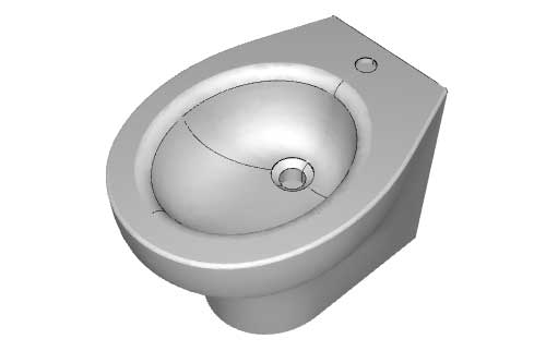 Bidet Silence Plus 2G Tecma