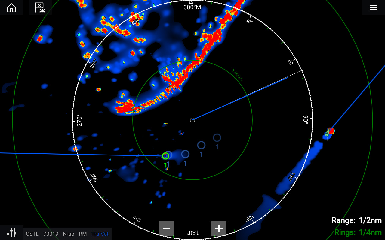 Suivi de cible de l'Antenne radar poutre Magnum