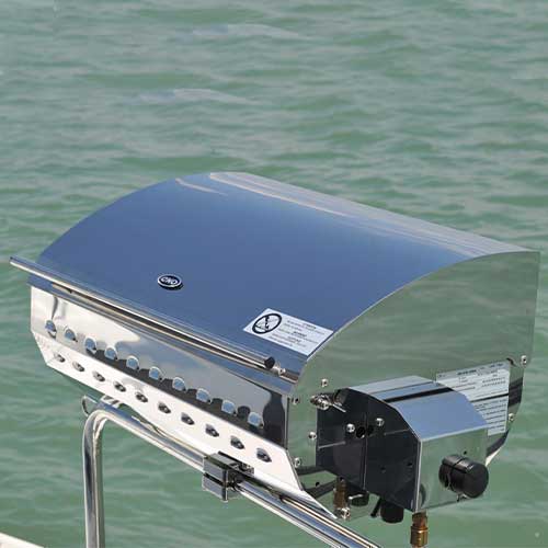 Barbecue au gaz Eno Cook n Boat en inox pour bateau
