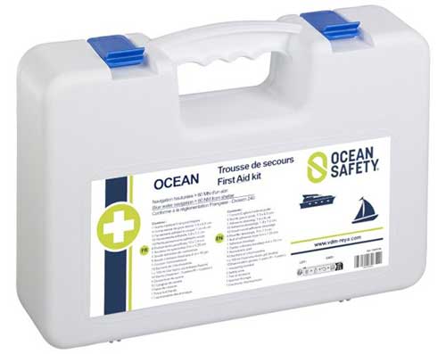 Contenu de la pharmacie de bord Ocean Safety Pacific Medic 4