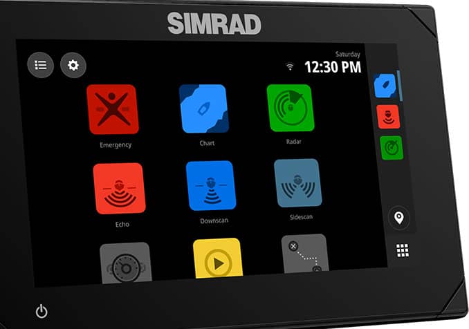 Simrad NSX écran multifonction multitouch intuitif