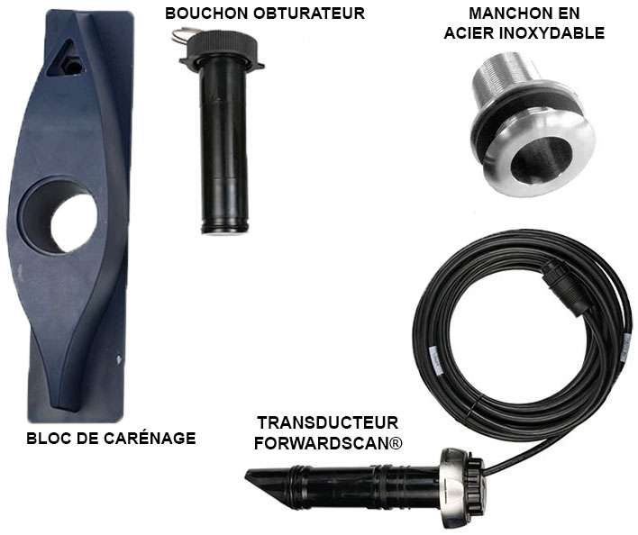 Installation simple du ForwardScan® dans un bateau