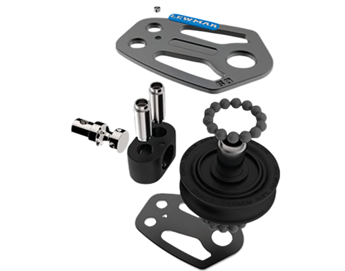 Poulie violon Lewmar HTX ringot taquet