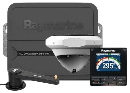 Pilotes automatiques Raymarine pour voilier