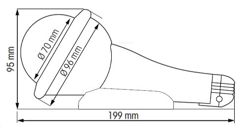 Plastimo Iris 100 - dimensions