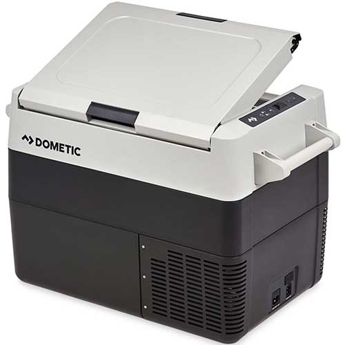 ouverture double charnière de la Glacière à compresseur Dometic CoolFreeze CFF