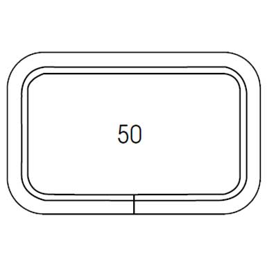 Hublot ouvrant Plastimo taille 50