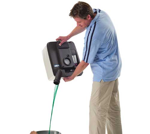 Entretien Porta Potti Qube 335