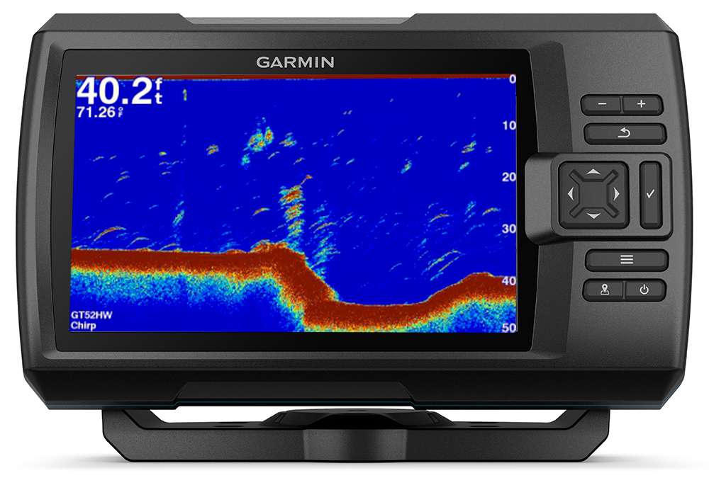 Garmin Striker 7sv козырек. Эхолот страйкер 7 sv