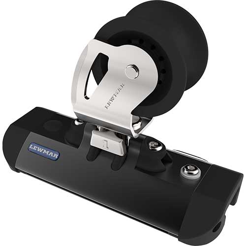 Butée Lewmar T1 avec avale tout de génois sur rail HTX