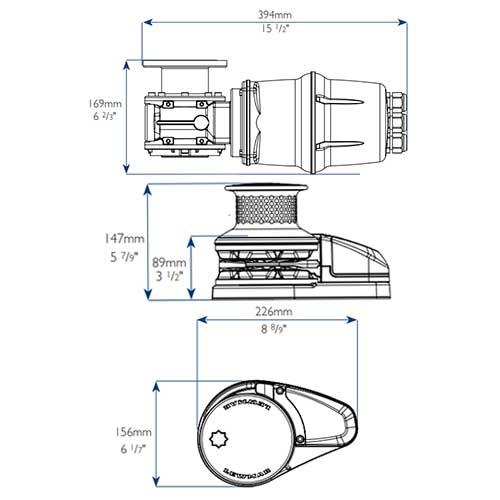 plan d'encombrement guindeau vx2