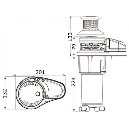 plan d'encombrement VX1L